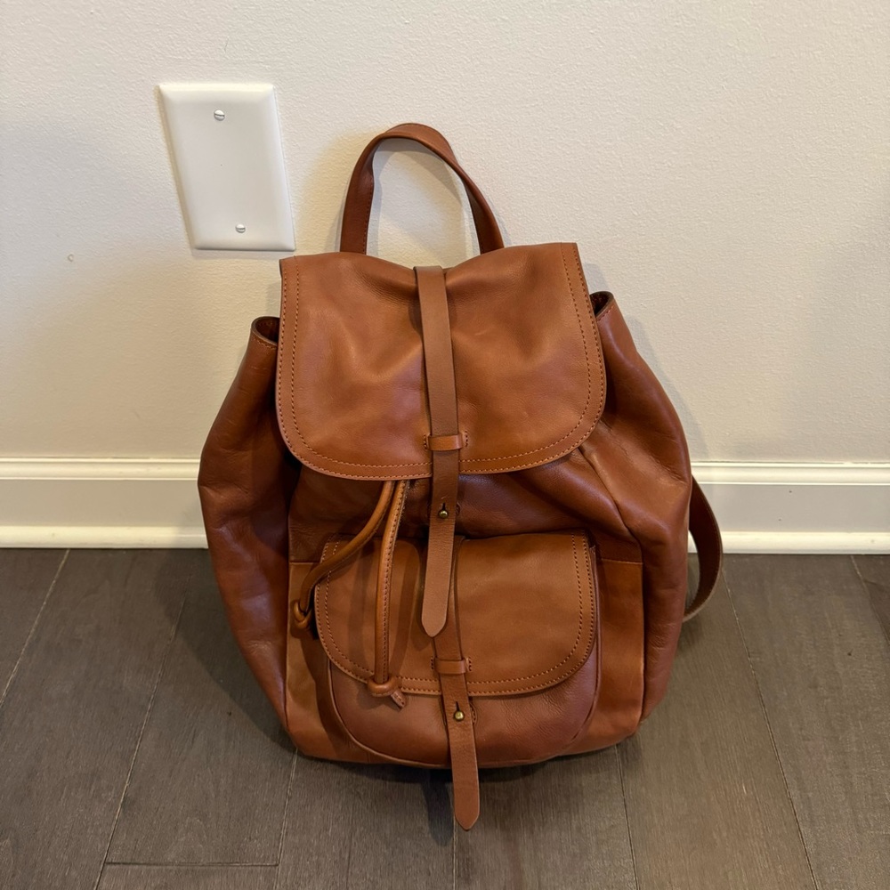 NWT Madewell Leather Backpack